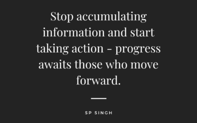 The Real Progress Is In The Action!