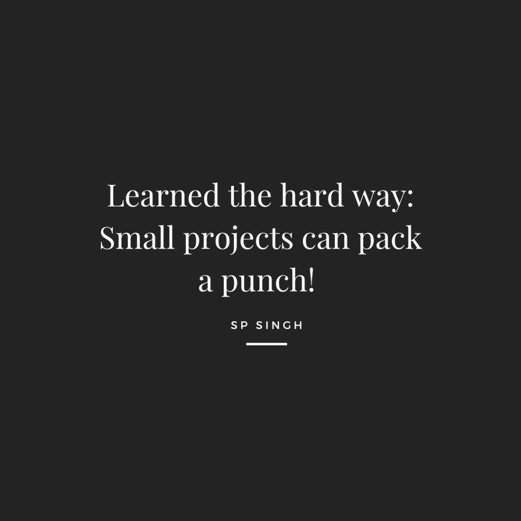 Small projects