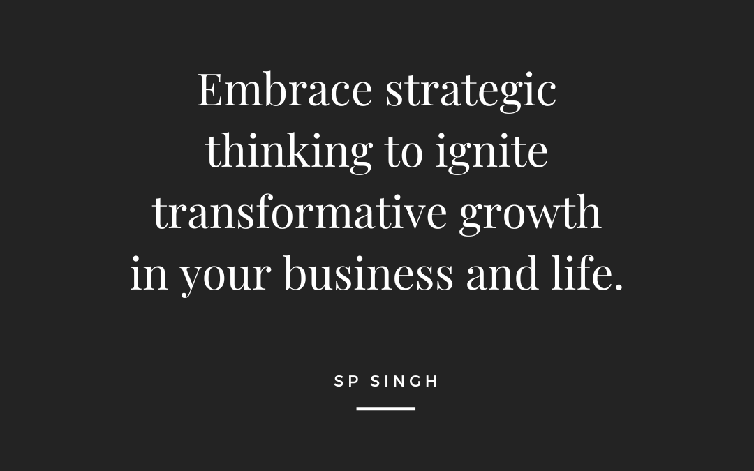 Shift the Focus From Operational to Strategic!
