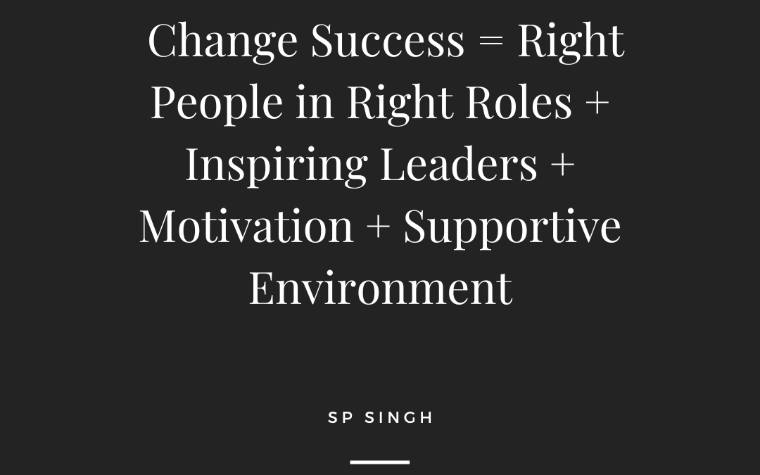 The Change Success Formula!