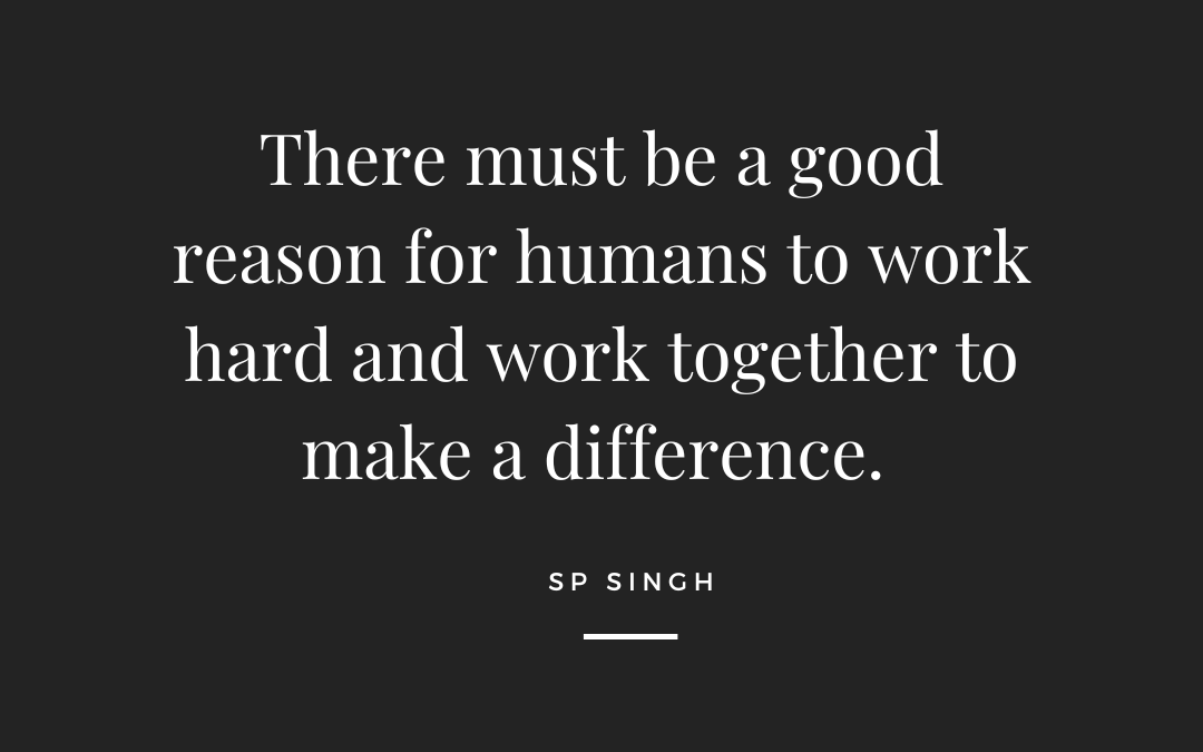 There Must be a Good Reason for Humans to Work Hard!