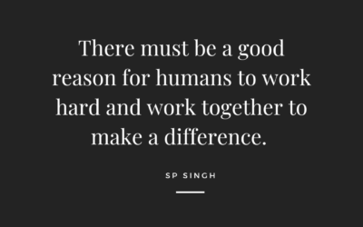 There Must Be A Good Reason For Humans To Work Hard!