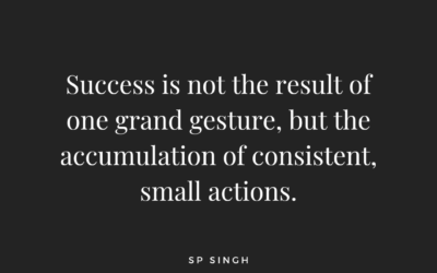 Consistency is the Key to Greatness!