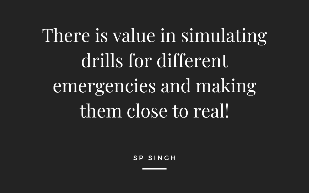 Extrapolating Fire drills!