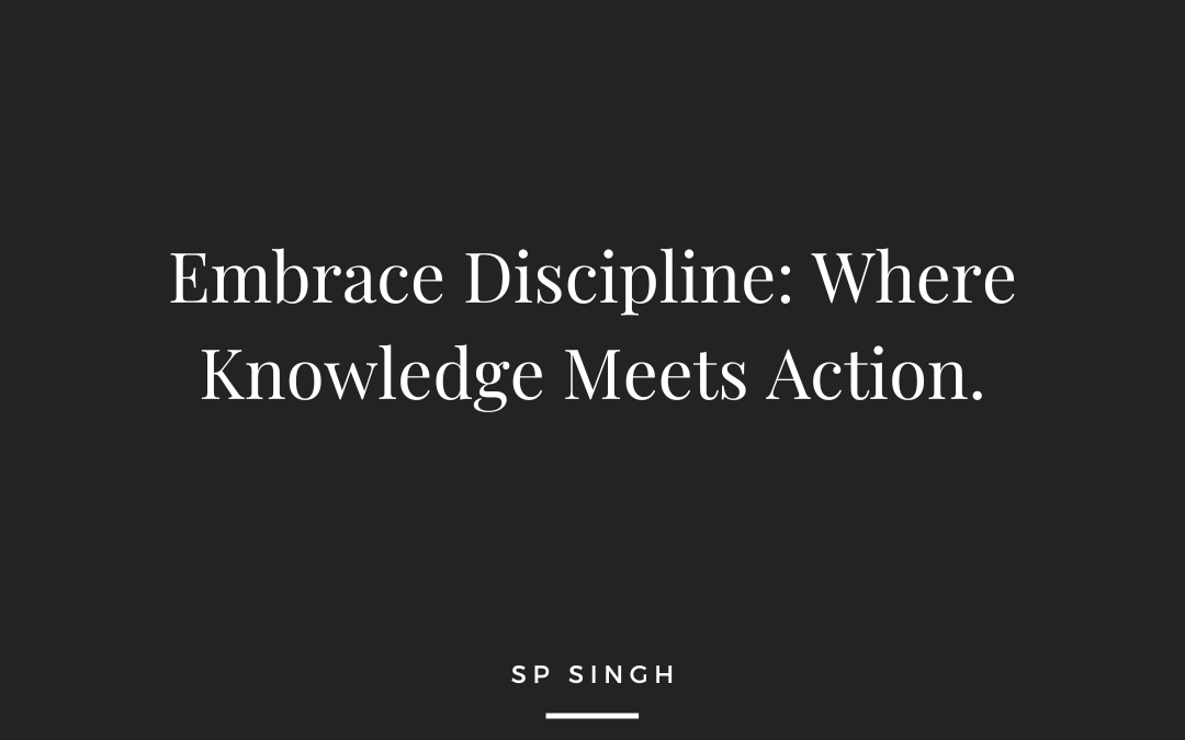 When Knowledge Meets Action!