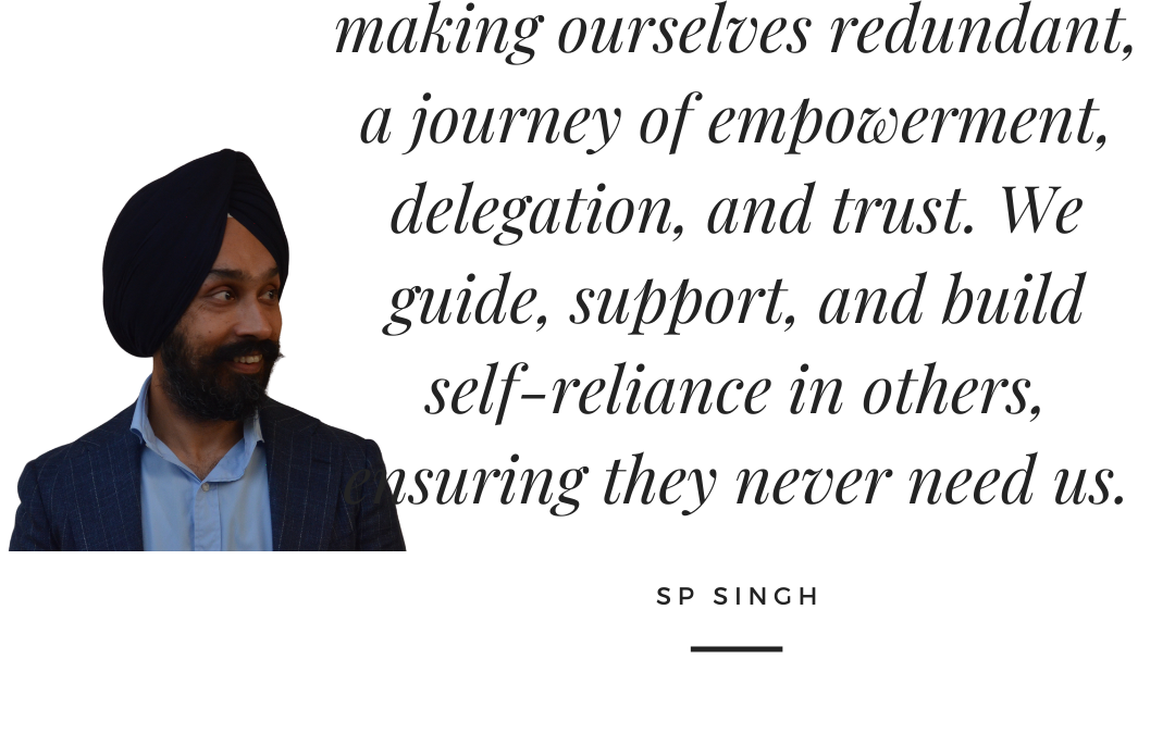 Making Ourselves Redundant!