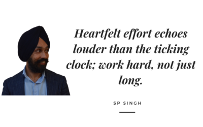 Difference Between Working Hard And Working Long!