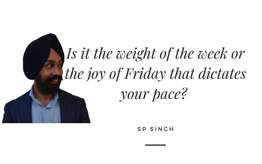 The end of the week can be tiring, BUT!