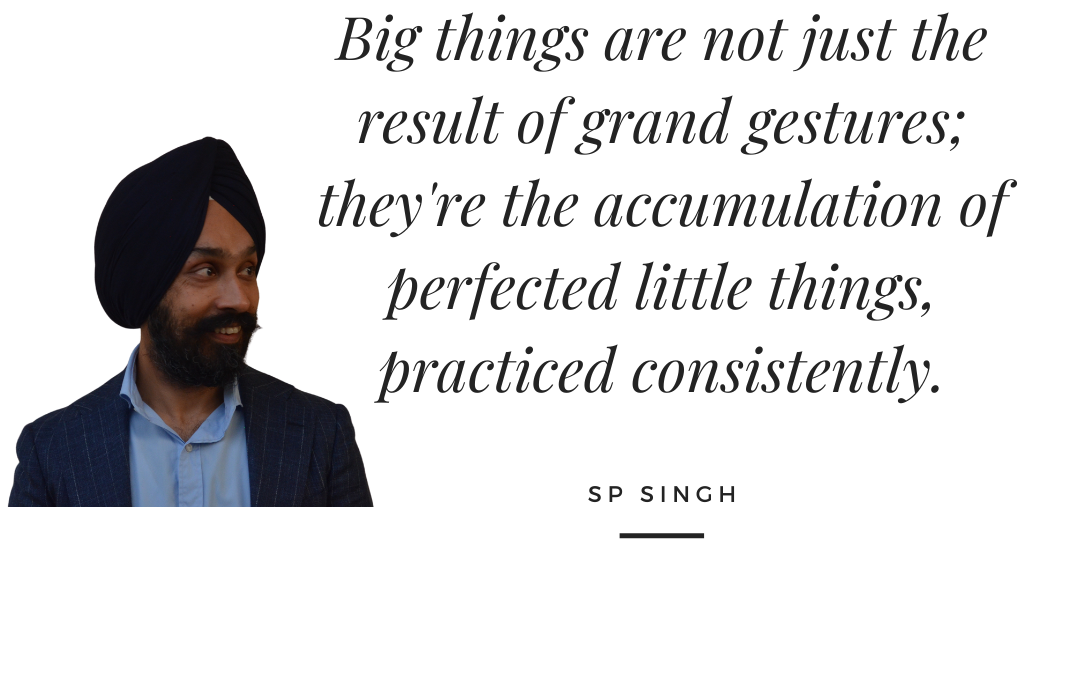 Big Things often Stand on Little Things!