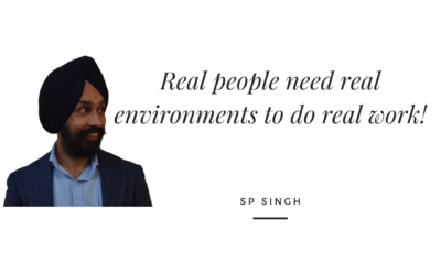 Real People Need Real Environments To Do Real Work!