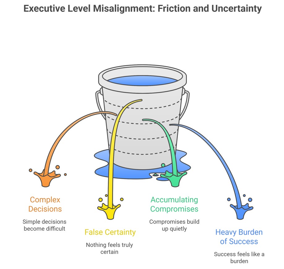 Why ERP Programs Become Messy — and Why Executives Feel It Before They See It 1 Executive Level Misalignment: Friction And Uncertainty