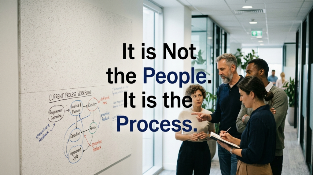 Is Is Not The People It Is The Process